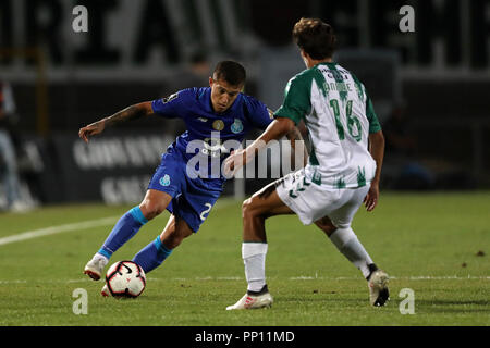 Setubal, Portugal. 22 Sep, 2018. OtÃ¡Vio des FC Porto in Aktion während der Liga Nrn. 2018/19 Fußballspiel zwischen V. Setubal vs FC Porto. Quelle: David Martins/SOPA Images/ZUMA Draht/Alamy leben Nachrichten Stockfoto