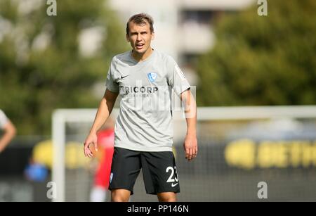 Kiel, Deutschland. 22 Sep, 2018. firo: 22.09.2018 Fußball, Saison 2018/2019 2.Bundesliga: Holstein Kiel - VfL Bochum Robert Tesche (Bochum) | Verwendung der weltweiten Kredit: dpa/Alamy leben Nachrichten Stockfoto