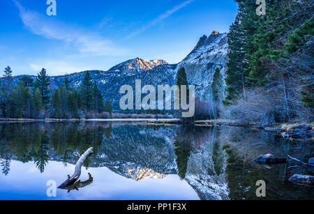 Ein See im Winter Stockfoto