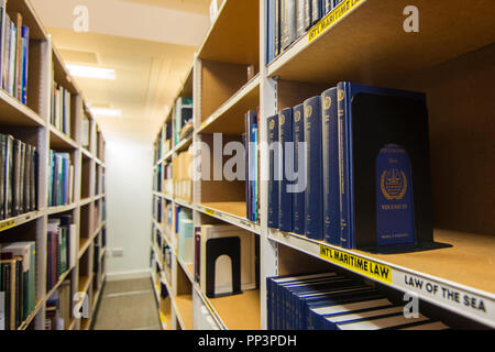 International Maritime Organisation Bibliothek Stockfoto