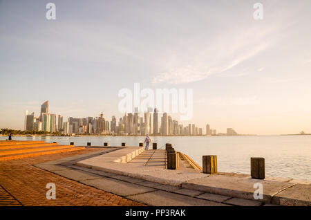 Doha City, der Hauptstadt von Katar. Stockfoto