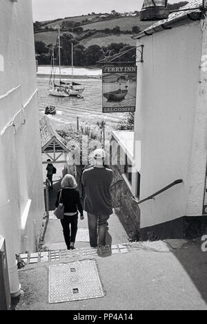 Ferry Boat Inn, Salcombe Devon, England, Großbritannien. Stockfoto