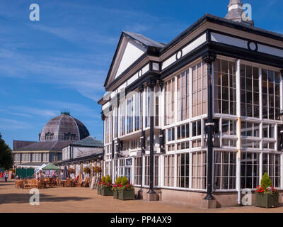 Pavilion Café, Pavilion Gardens, Buxton Stockfoto