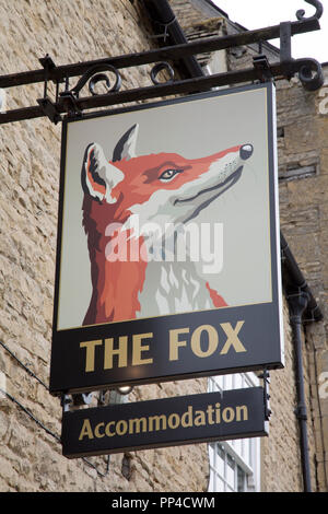 Fox Hotel; Chipping Norton; Cotswolds; England; UK Stockfoto