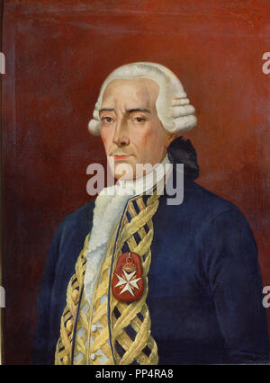 JORGE JUAN (1713-1773). Lage: Archivo de Indias. Sevilla. Sevilla. Spanien. Stockfoto