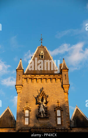 Royal patriotischen Gebäude in Wandsworth - Viktorianische Gotik Stockfoto