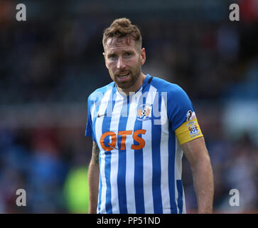 Rugby Park, Kilmarnock, Großbritannien. 23 Sep, 2018. Ladbrokes Premiership Fußball, Kilmarnock gegen Celtic; Kirk Broadfoot von Kilmarnock Credit: Aktion plus Sport/Alamy leben Nachrichten Stockfoto