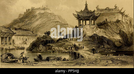 'China, in einer Reihe von Views: Darstellung der Landschaft, der Architektur und der sozialen Gewohnheiten des alten Reiches" (1843) Stockfoto