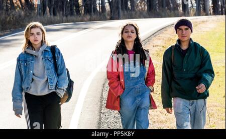 Original Film Titel: THE MISEDUCATION VON CAMERON POST. Englischer Titel: The MISEDUCATION VON CAMERON POST. Jahr: 2018. Regisseur: DESIREE AKHAVAN. Stars: Chloe GRACE MORETZ; FORREST GOODLUCK; SASHA LANE. Credit: BEACHSIDE FILME/Album Stockfoto