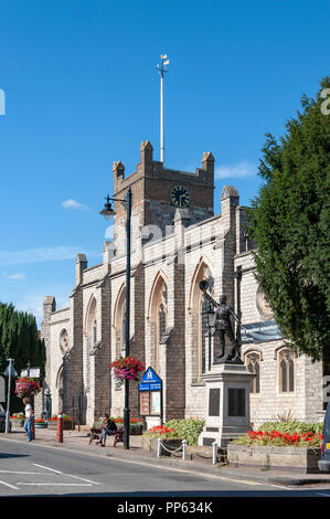 St.-Petri Kirche, Windsor Street, Chertsey, Surrey, England, Vereinigtes Königreich Stockfoto