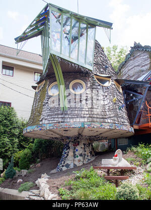 Mushroom Haus in Cincinnati, Ohio Stockfoto