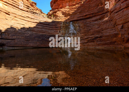 Joffre fällt, Joffre Gorge. Pilbara im Outback. karijini Nationalpark, Western Australia Stockfoto