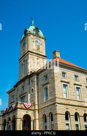 Rockingham County Courthouse, Court Square, Harrisonburg, Virginia Stockfoto
