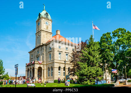 Rockingham County Courthouse, Court Square, Harrisonburg, Virginia Stockfoto