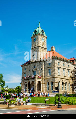 Rockingham County Courthouse, Court Square, Harrisonburg, Virginia Stockfoto