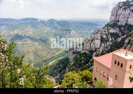 Montserrat Barcelona Stockfoto