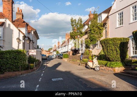 Straße in Rotherfield an der Themse, Berkshire, England, GB, UK Stockfoto