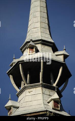 Utrecht. Kathedrale der Heiligen Katharina. 15. und 16. Jahrhundert. Detail. Stockfoto