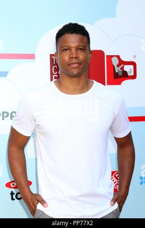 Culver City, CA. 22 Sep, 2018. Sharif Atkins in der Ankunftshalle für Schritt 2 präsentiert die 7. jährliche Berühmtheit Red Carpet Event durch neue Blüte Medien profitieren, Baby 2 Baby, der Beauftragte bei Sony Pictures Studio, Culver City, CA 22. September 2018. Credit: Priscilla Grant/Everett Collection/Alamy leben Nachrichten Stockfoto