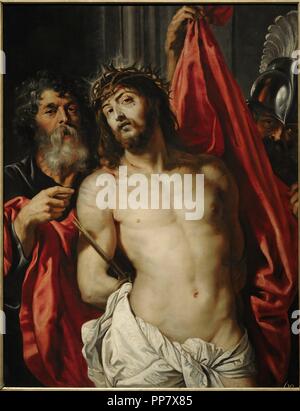 Rubens (1577-1640). Flämischen Barock Maler. Christus mit Dornenkrone "Ecce Homo", 1612 gekrönt. Die Eremitage. Sankt Petersburg. Russland. Stockfoto