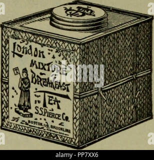 "Die Boston Blue Book... : Mit... Boston, Brookline, Cambridge, Chestnut Hill und Milton.." (1878) Stockfoto