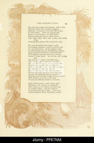 Bild von Seite 239 "Die komplette poetische Werke von George Eliot. Family Edition. Voll mit neuen Holz - Gravuren abgebildet. Mit Rand von J. D. Woodward'. Stockfoto