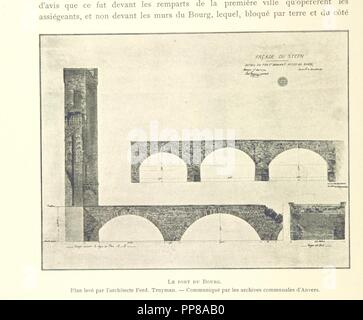 Bild von Seite 28 der'Anvers à Travers les âges". Stockfoto