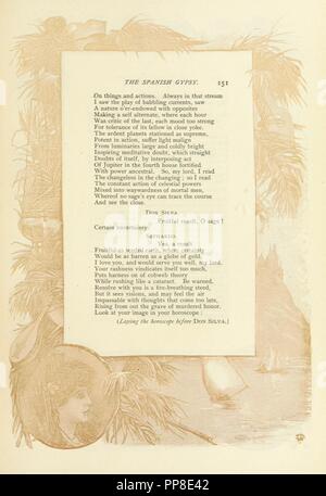 Bild von Seite 355 "Die komplette poetische Werke von George Eliot. Family Edition. Voll mit neuen Holz - Gravuren abgebildet. Mit Rand von J. D. Woodward'. Stockfoto