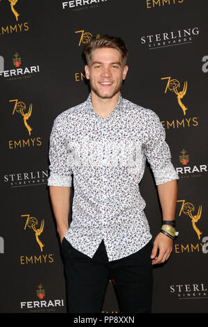 Tagsüber Stars feiern die 70th Emmy Awards im Fernsehen Akademie - Ankunft mit: Lucas Adams Wo: North Hollywood, California, United States Wann: 22 Aug 2018 Quelle: Nicky Nelson/WENN.com Stockfoto
