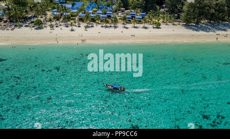 Luftaufnahme Ko Lipe Insel Stockfoto