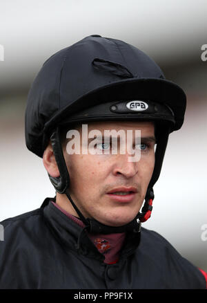 Jockey Nicky Mackay Stockfoto