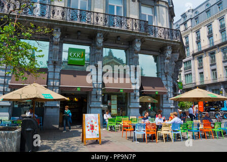 Place de la Bourse, Brüssel, Belgien Stockfoto
