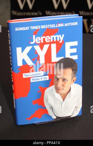 Liverpool, Großbritannien, Jeremy Kyle Autogrammstunde in Liverpool waterstones credit Ian Fairbrother/Alamy Stockfotos Stockfoto