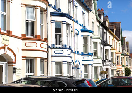 Gästehäuser Wales Llandudno GROSSBRITANNIEN Stockfoto