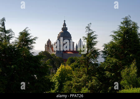 Das Santuario de Santa Luzia, Viana do Castelo Stockfoto