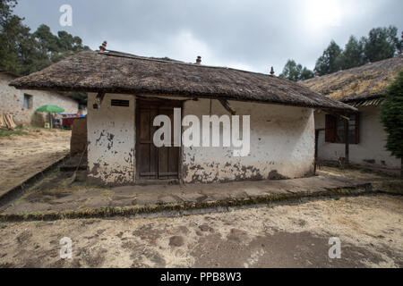 Palast von Kaiser Menelik II., Mount Entoto, Addis Abeba, Äthiopien Stockfoto