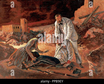 Henri Dunant (1828-1910). Schweizer Philanthrop. 1863 gründete er das Rote Kreuz. Er war der erste Nobelpreis für Literatur (1901). Stockfoto