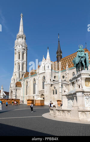 Matthiaskirche in Buda Castle's District, Budapest Stockfoto