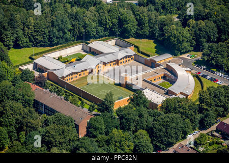 Luftaufnahme, LWL-Klinik Aplerbeck, Abteilung für Psychiatrie und Psychotherapie, Dortmund, Ruhrgebiet, Nordrhein-Westfalen Stockfoto