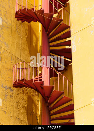 Wendeltreppe Stockfoto