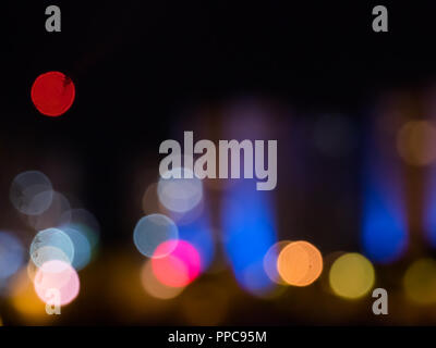 Abstrakte Licht bokeh Hintergrund Stockfoto