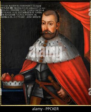 Milolaj Radziwill (1470-1521). Herzog, Chanceller Litauen, Gouverneur von Trakai und Vilnius. Porträt. Litauische artish, 17. Jahrhundert. Vilnius-Bildergalerie. Litauen. Stockfoto