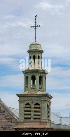 Der Turm der Jesuit Kapelle (Chapelle des Jésuites), Quebec, Kanada Stockfoto