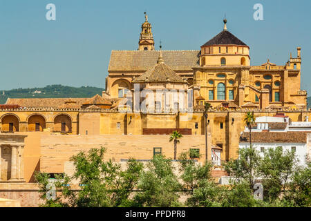 Die Große Moschee (Mezquita) in Cordoba, Spanien. Stockfoto