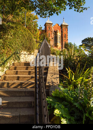 Das Rathaus in der frühen mornuing Sonnenlicht in Scarborough North Yorkshire England Stockfoto