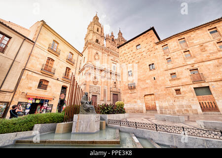 Monumento al Maestro Salinas, Salamanca, Spanien, Europa Stockfoto