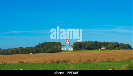 Thiepval Gedenkstätte für die Fehlende der Somme Stockfoto