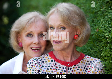 Die Kessler Zwillinge, Ellen Kessler (rechts) und Alice Kessler. Stockfoto