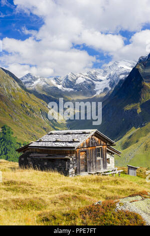 Alm in Südtirol im Ahrntal Stockfoto