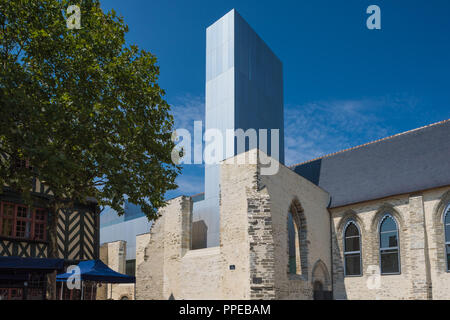 Rennes, Ort Saine-Anne, Le Couvent Jacobins", Kongresszentrum und Ausstellungshalle Stockfoto